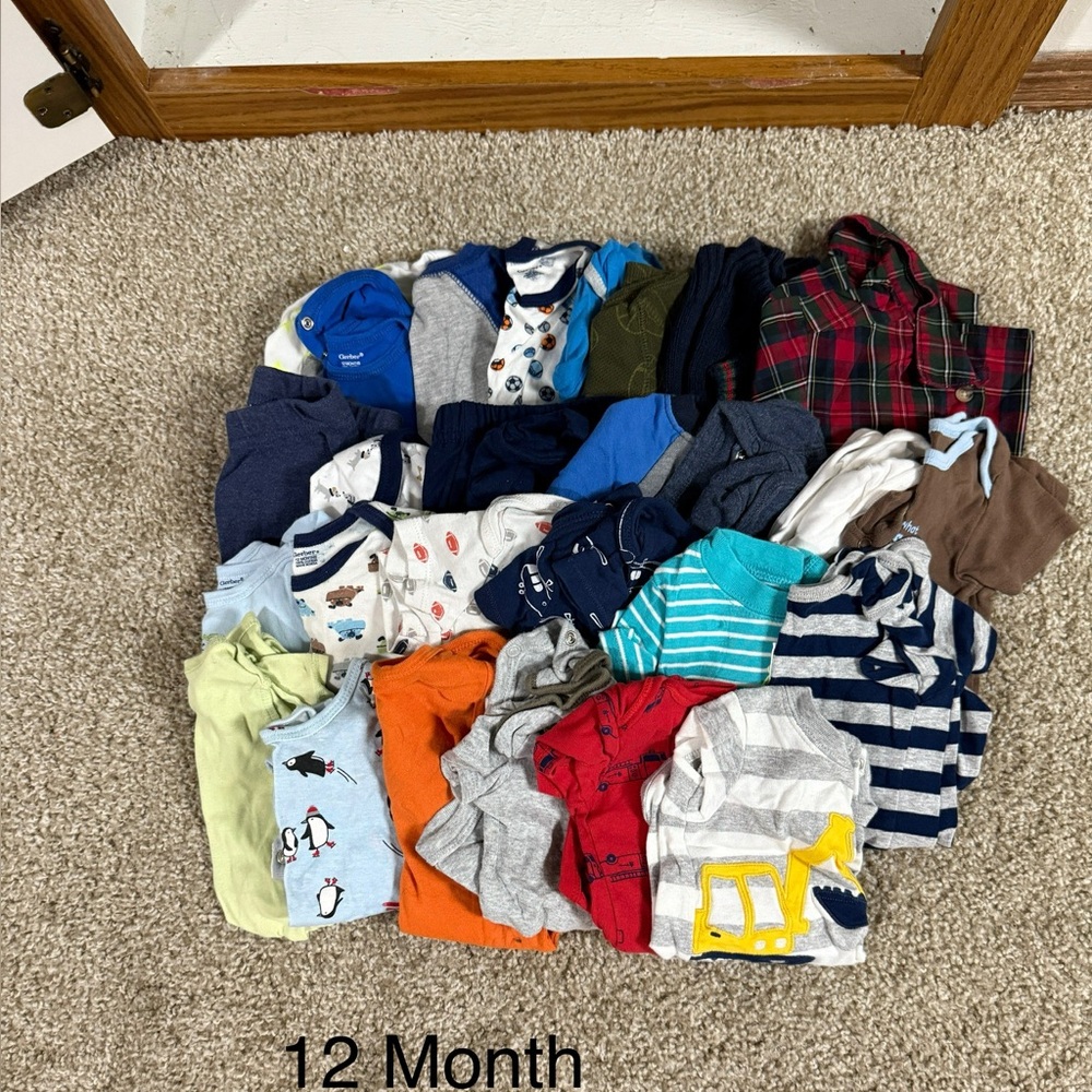 Assorted Baby Clothing 12 Month